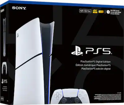 PlayStation 5 Slim Console Digital Edition – 825GB PlayStation 5 Slim Console Digital Edition – 825GB