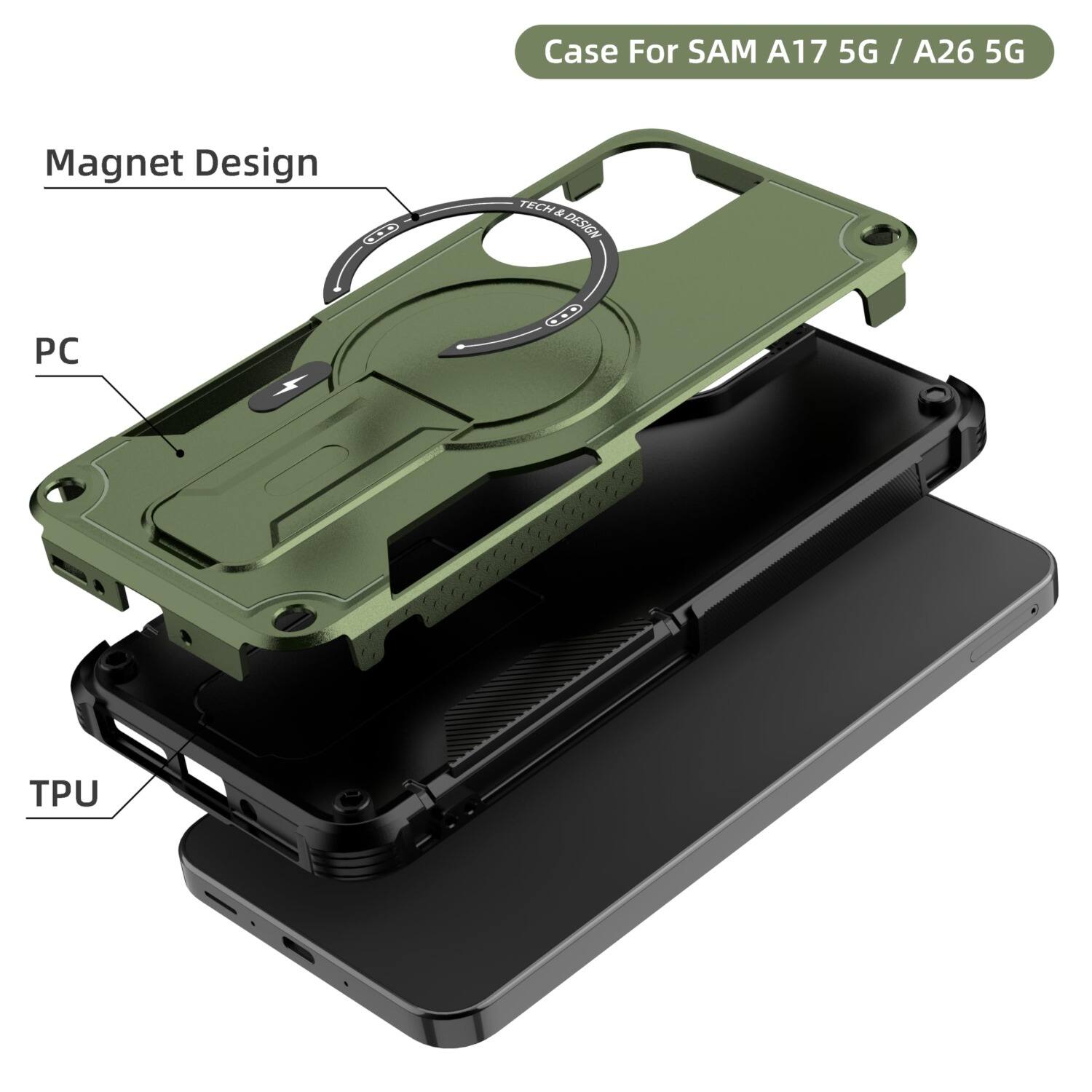 Case For SAM A17 5G / A26 5G

Magnet Design

TECH & DESIGN

PC

TPU