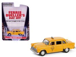 Greenlight - 1980 Checker Taxicab " Cab Co. #1793" "Ferris Bueller's Day Off" Movie "Hollywood Series" Release 42 1/64 - Yellow