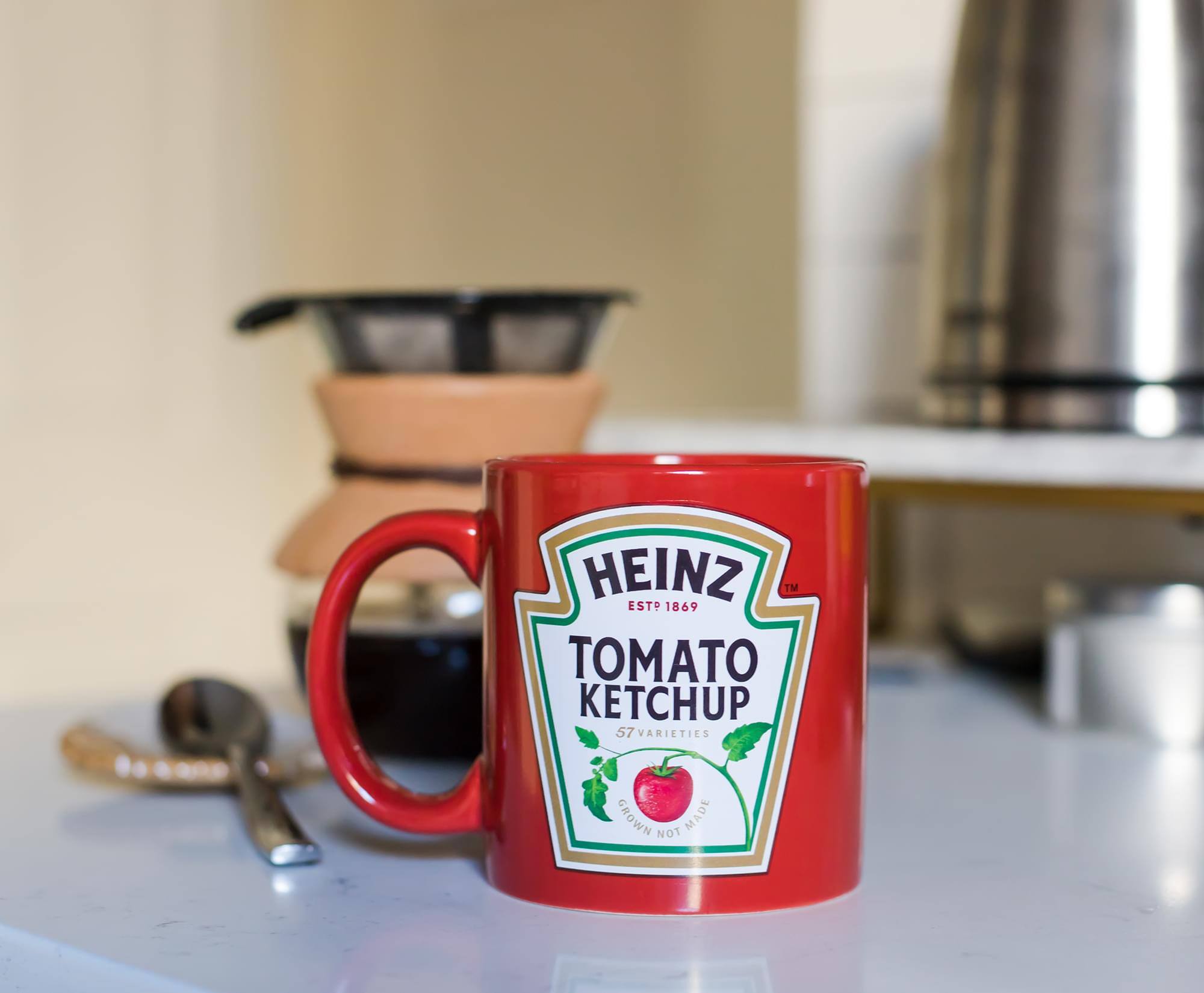 HEINZ™ ESTD 1869 TOMATO KETCHUP 57 VARIETIES 57 GROWN NOT MADE
