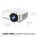 LAMP-FREE LASER PROJECTOR
14.5 cm 5.7 in
30.5 cm 12 in
40.5 cm 15.9 in