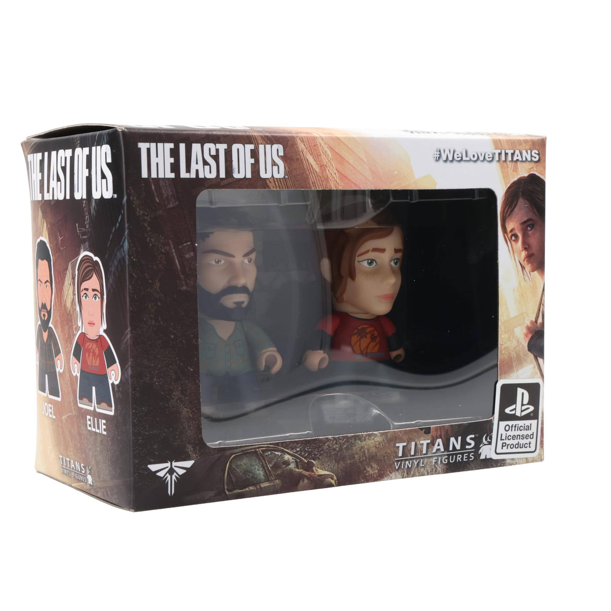 I UAST IF US THE LAST OF US #WeLoveTITANS P VM OEL ELLIE TITANS N SORCO & Official Licensed TITANS Product VINYL FIGURES