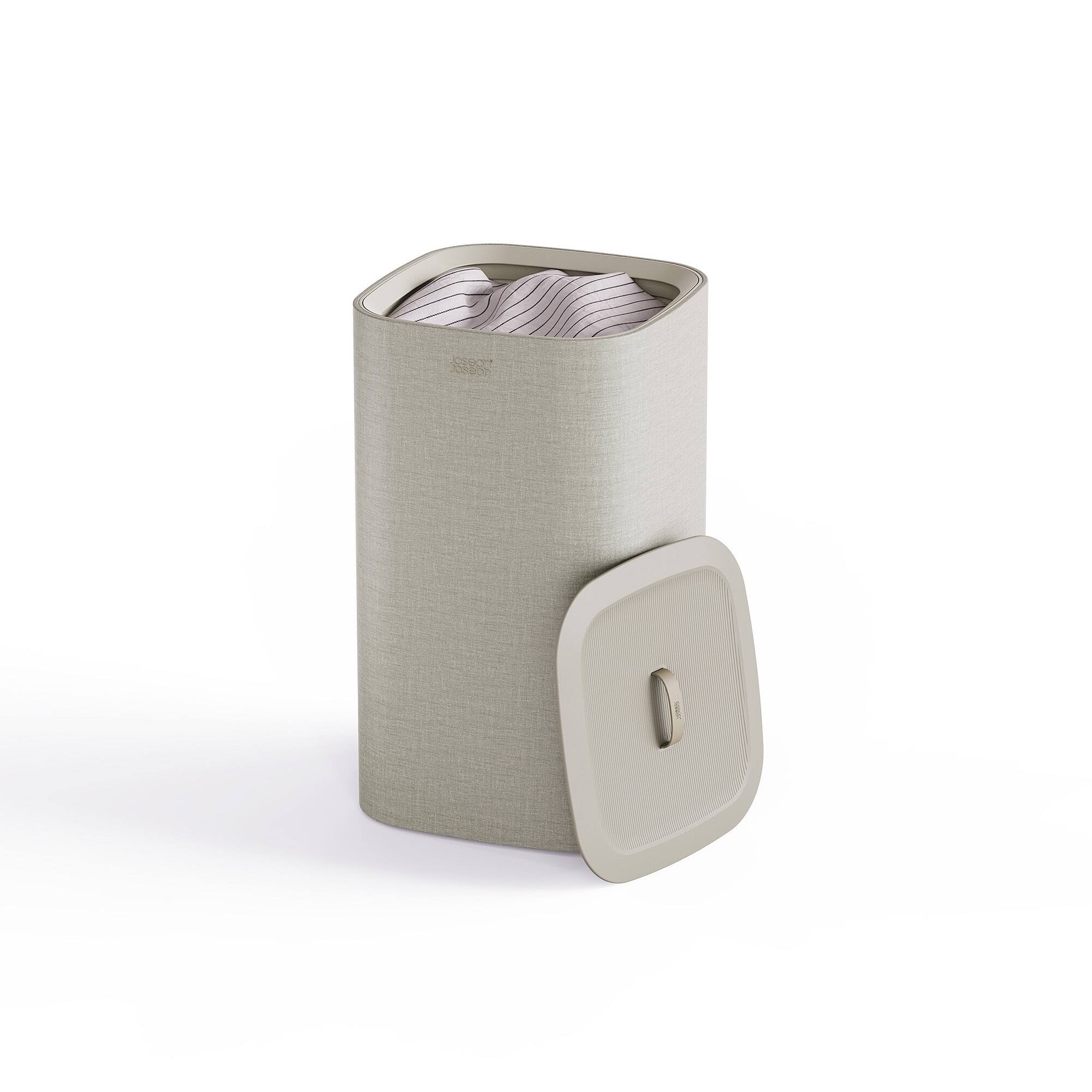 Joseph Joseph - Tota One 60-liter Laundry Separation Hamper - Ecru
