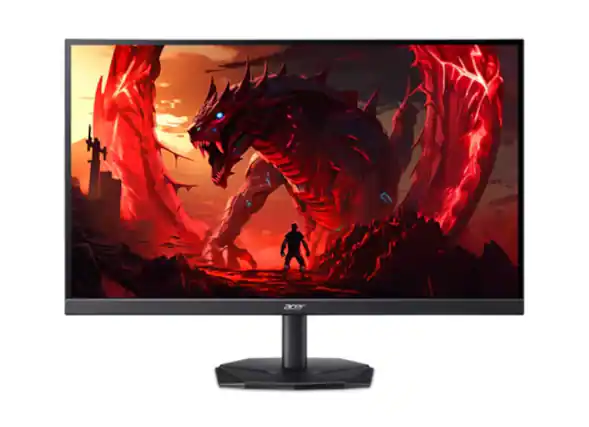 Front. Acer - Acer Nitro KG1 KG271 X1 27In Full HD Gaming Monitor High-Performance Display - Black.