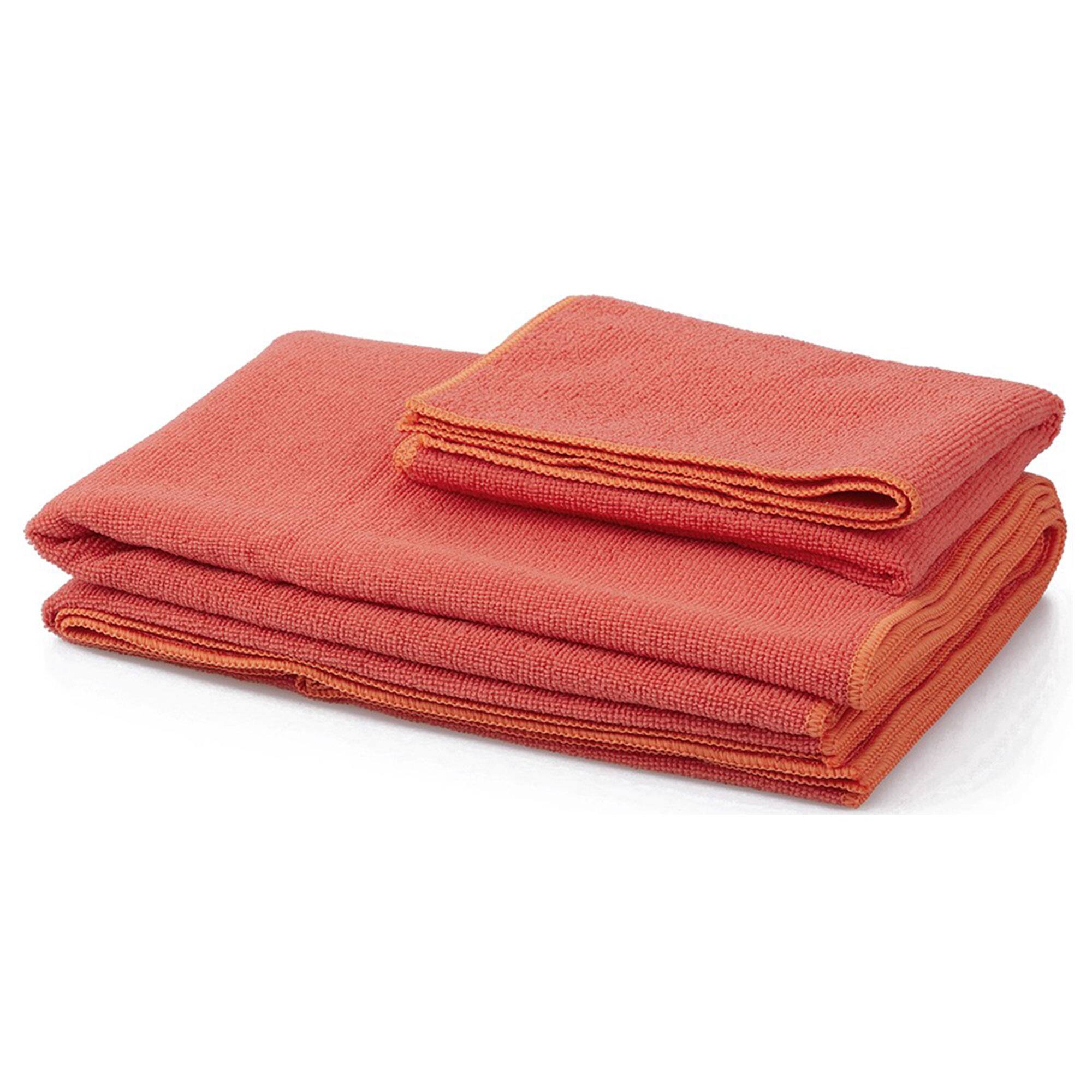 Alt View 7. BalanceFrom Fitness - BalanceFrom Fitness 7 Piece Yoga Set with Mat, Stretch Strap & Knee Pad, Red - Red.