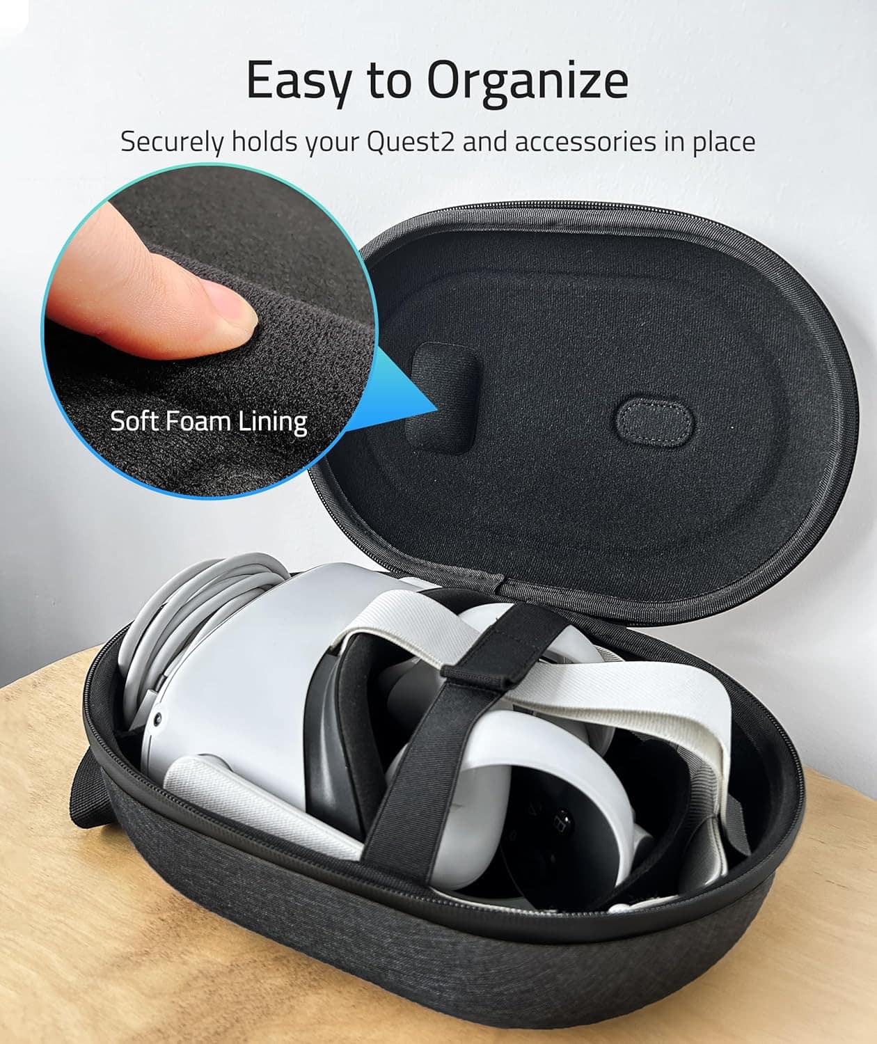  Quest 3 128GB + Syntechケース Amazon.com: Syntech Hard Carrying Case Compatible with Meta Quest