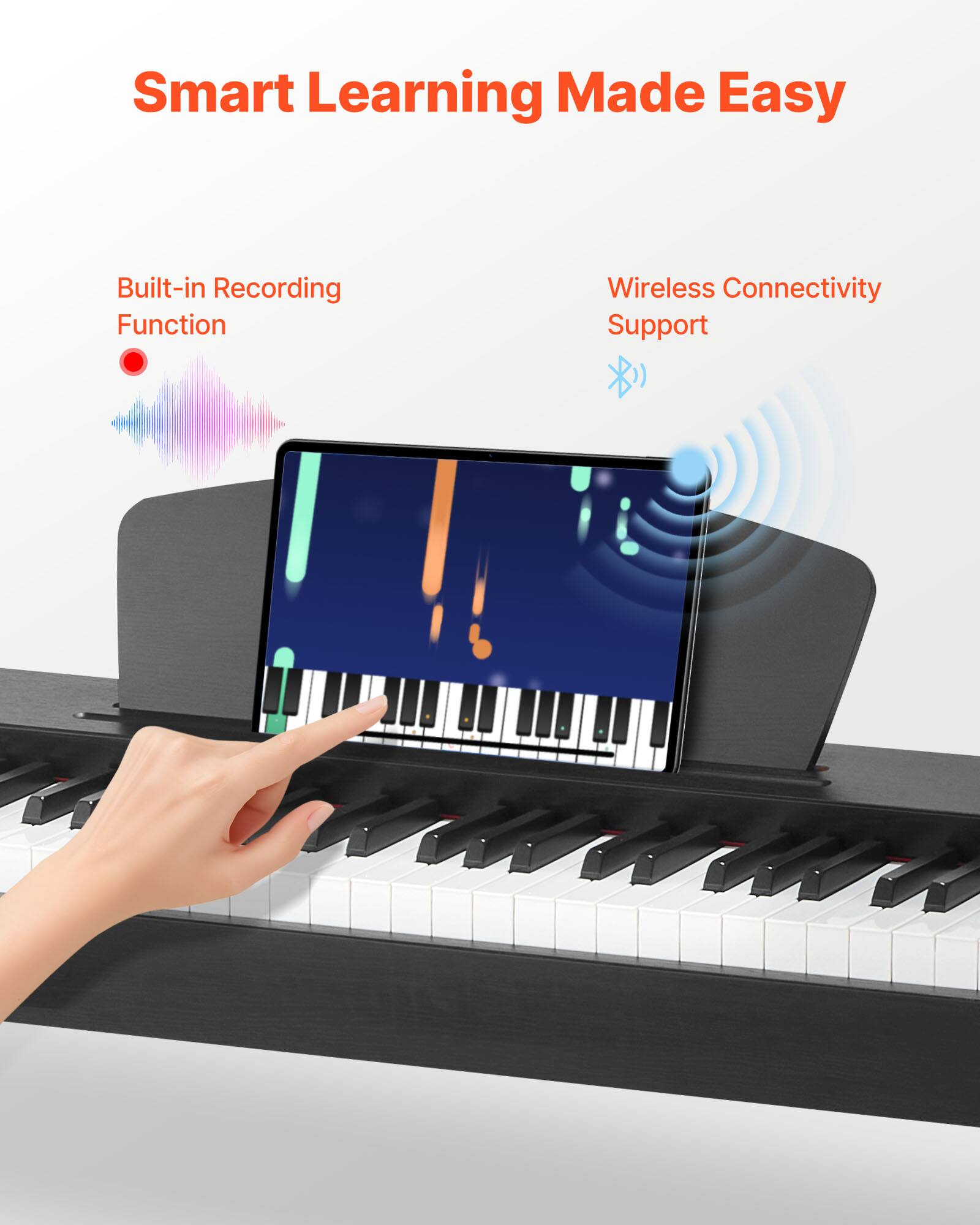 Smart Learning Made Easy

- Built-in Recording Function
- Wireless Connectivity Support