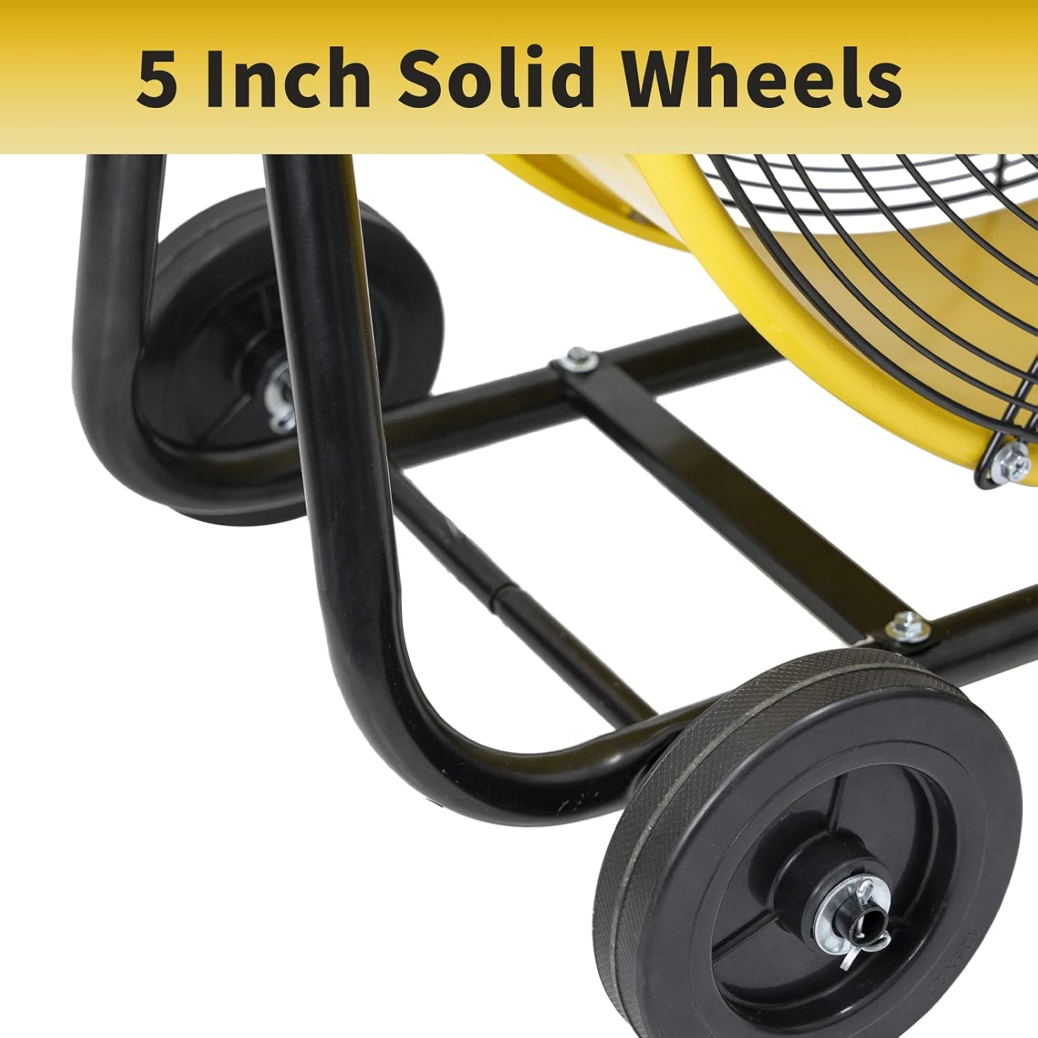 5 Inch Solid Wheels