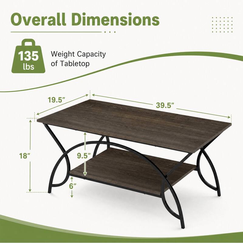 Overall Dimensions

135 lbs Weight Capacity of Tabletop

19.5"  
39.5"  
18"  
9.5"  
6"