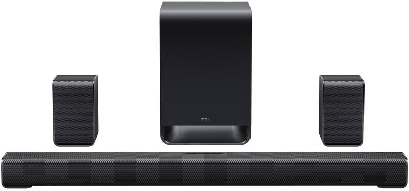 TCL - S-Class S65K 5.1 Channel Dolby Atmos Soundbar with Wireless Subwoofer (2026) - Charcoal