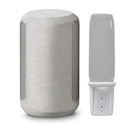 Sony - SRSRA3000/H Wi-Fi Enabled 360 Reality Audio Wireless Speaker (Gray) Bundle