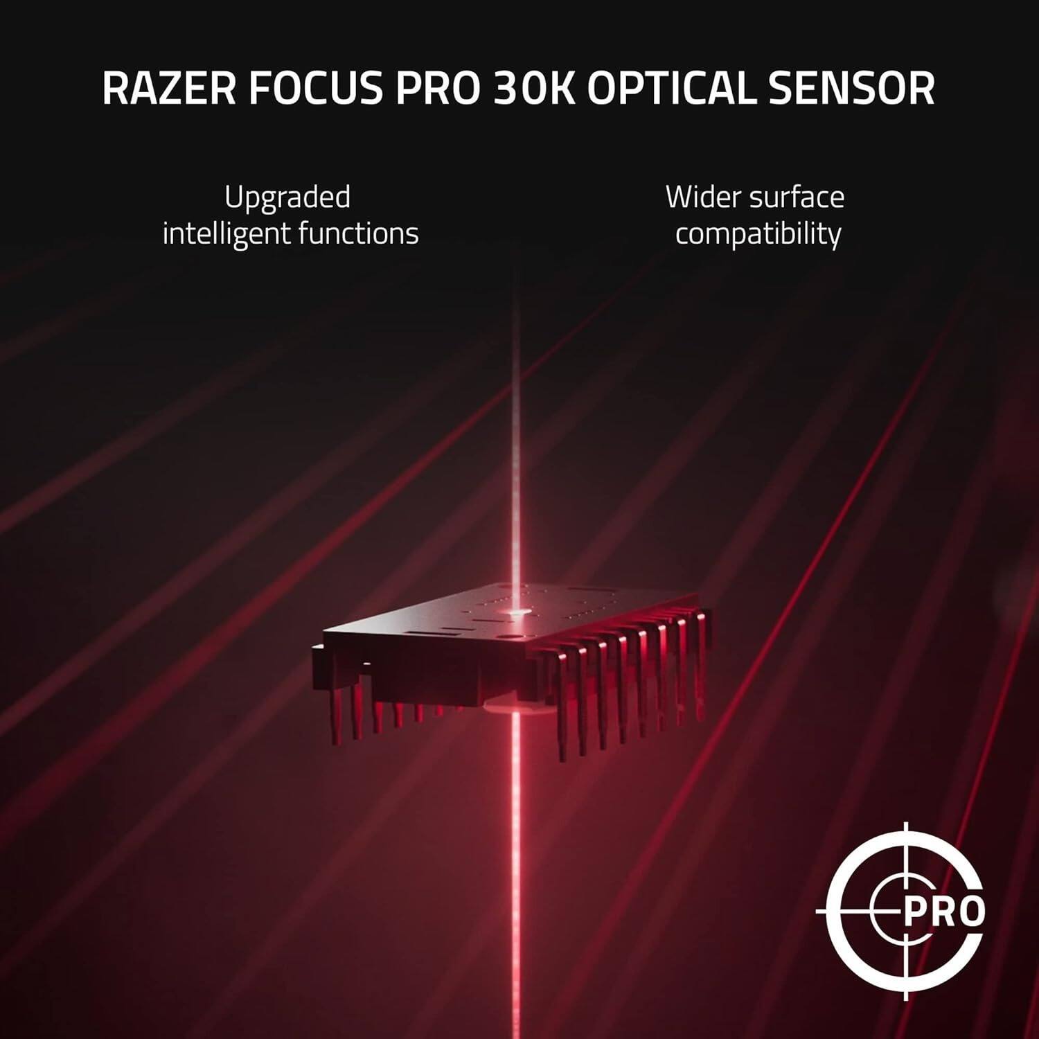 RAZER FOCUS PRO 30K OPTICAL SENSOR

Upgraded intelligent functions

Wider surface compatibility

PRO