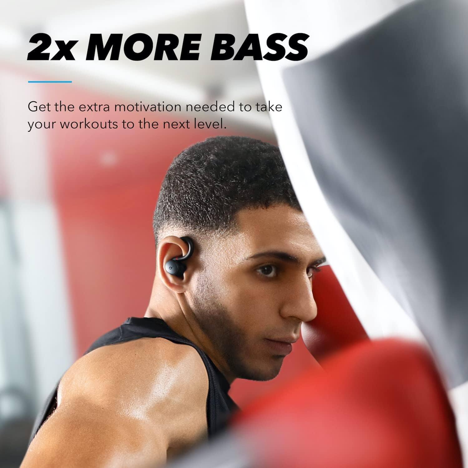 2x MORE BASS

Get the extra motivation needed to take your workouts to the next level.