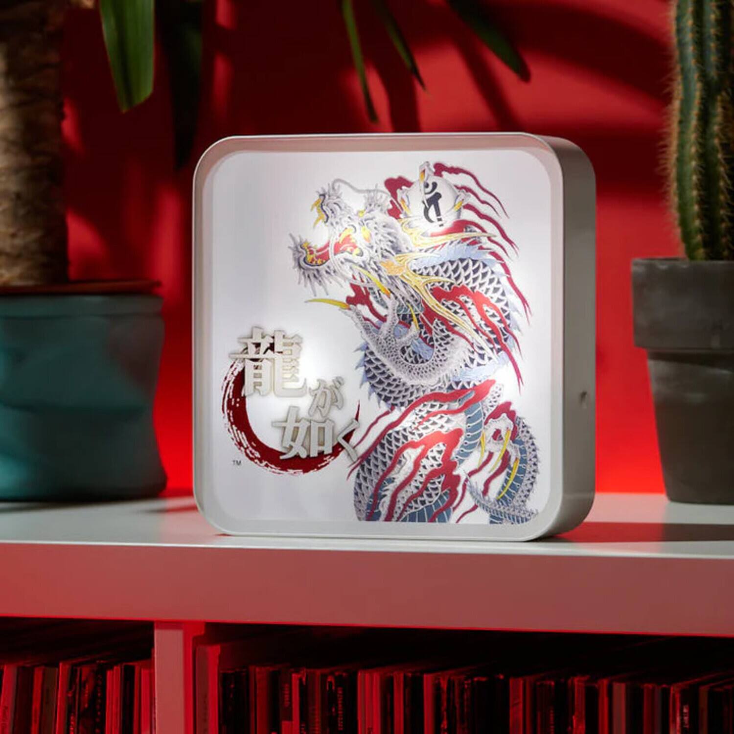 Alt View 4. Numskull - Numskull - Like a Dragon & Yakuza Acrylic Perspex Desk Lamp/Wall Light   - Collectibles - Multicolor.