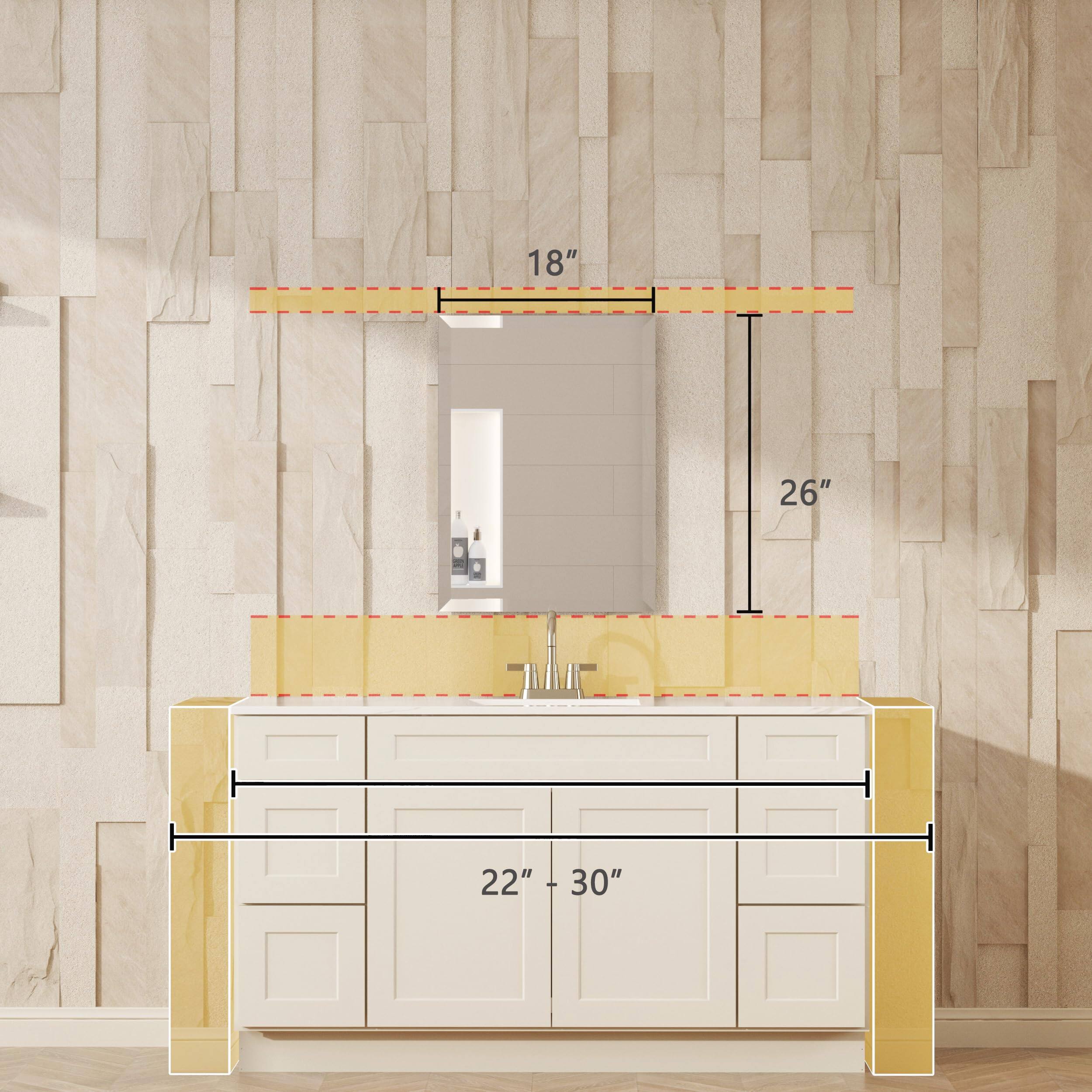 18"  
26"  
22" + 30"