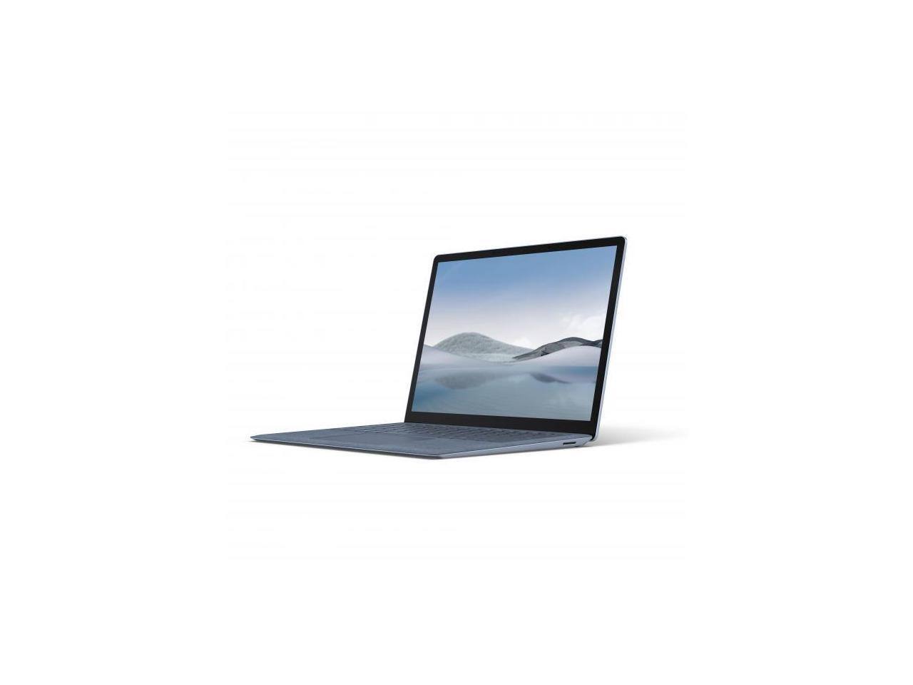 Alt View 1. Microsoft - Refurbished Microsoft Surface Laptop 4 i7-1185G7 16GB 512GB SSD 13.5" Touchscreen Win 11 Pro Ice Blue.