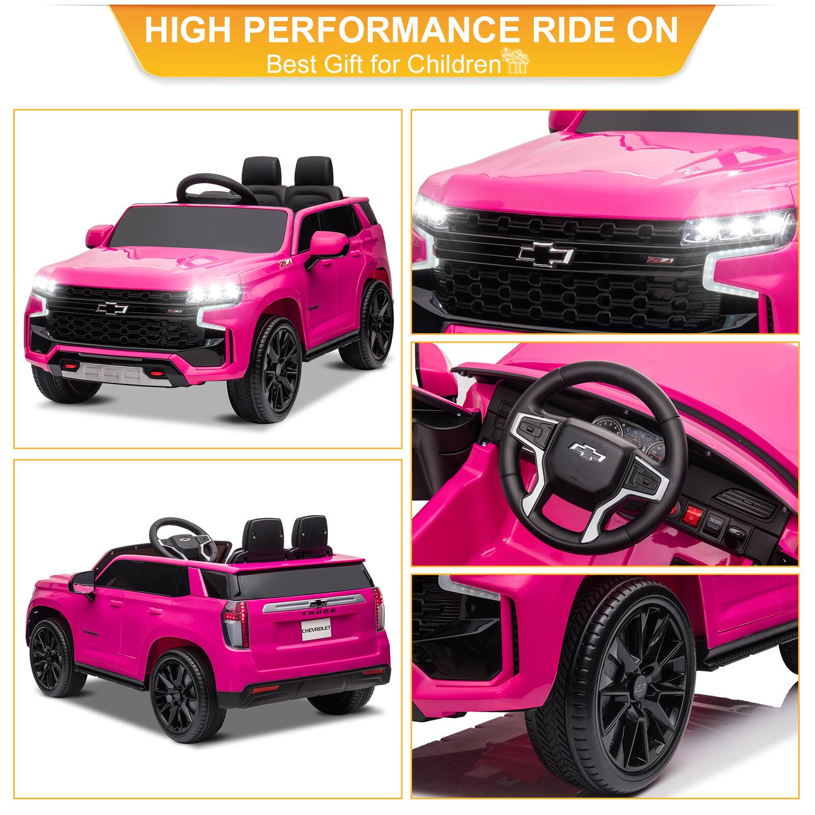 HIGH PERFORMANCE RIDE ON  
Best Gift for Children