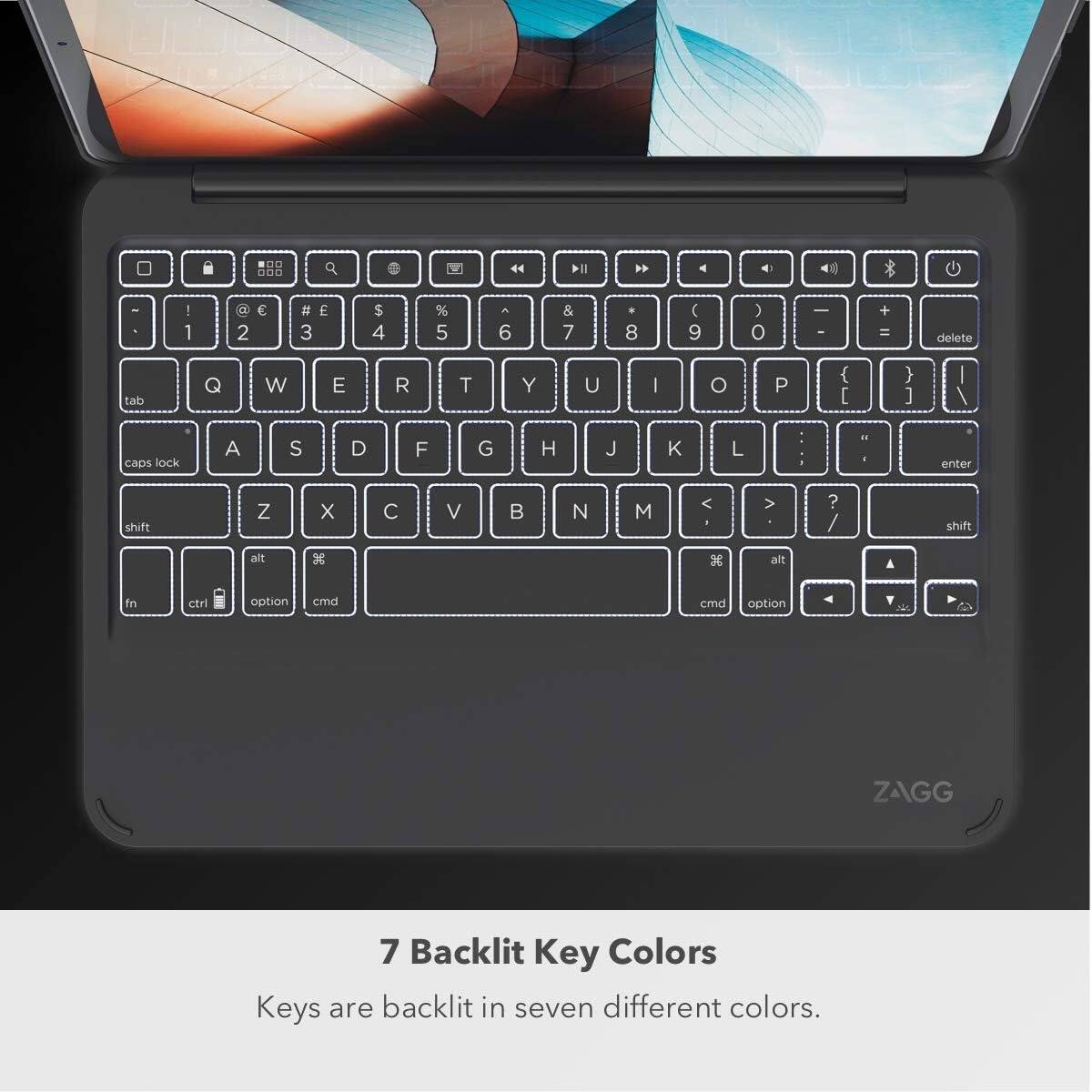 ZAGG Backlit Folio Keyboard Case for Apple iPad Pro 11 (A1980