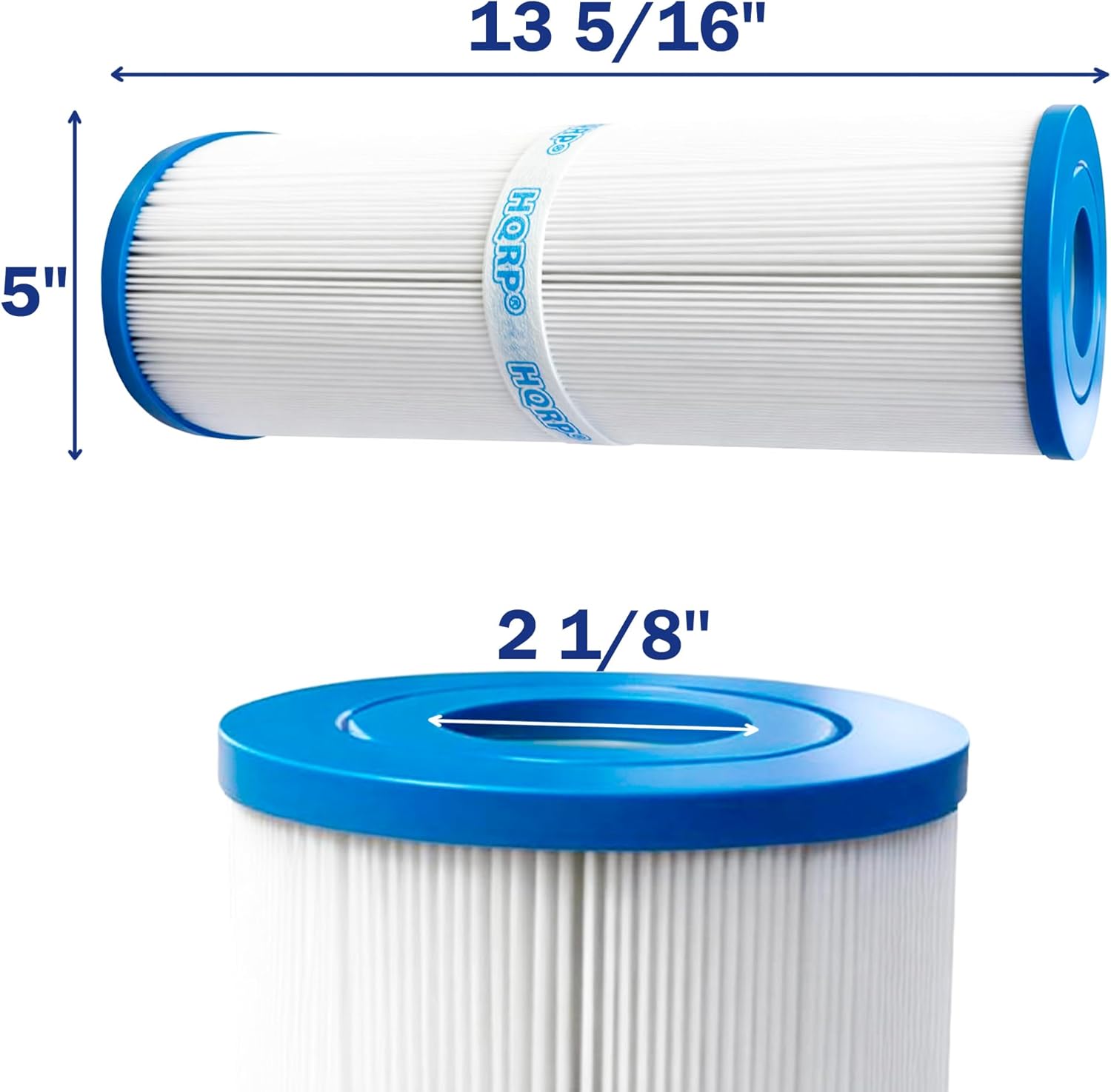 5" x 13 5/16" x 2 1/8"