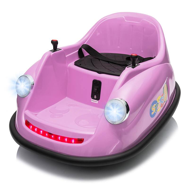 Front. Acekool - 12V Bumper Car, Electric Toy Ride on Battery Car with Kids w/Parent Remote Control.