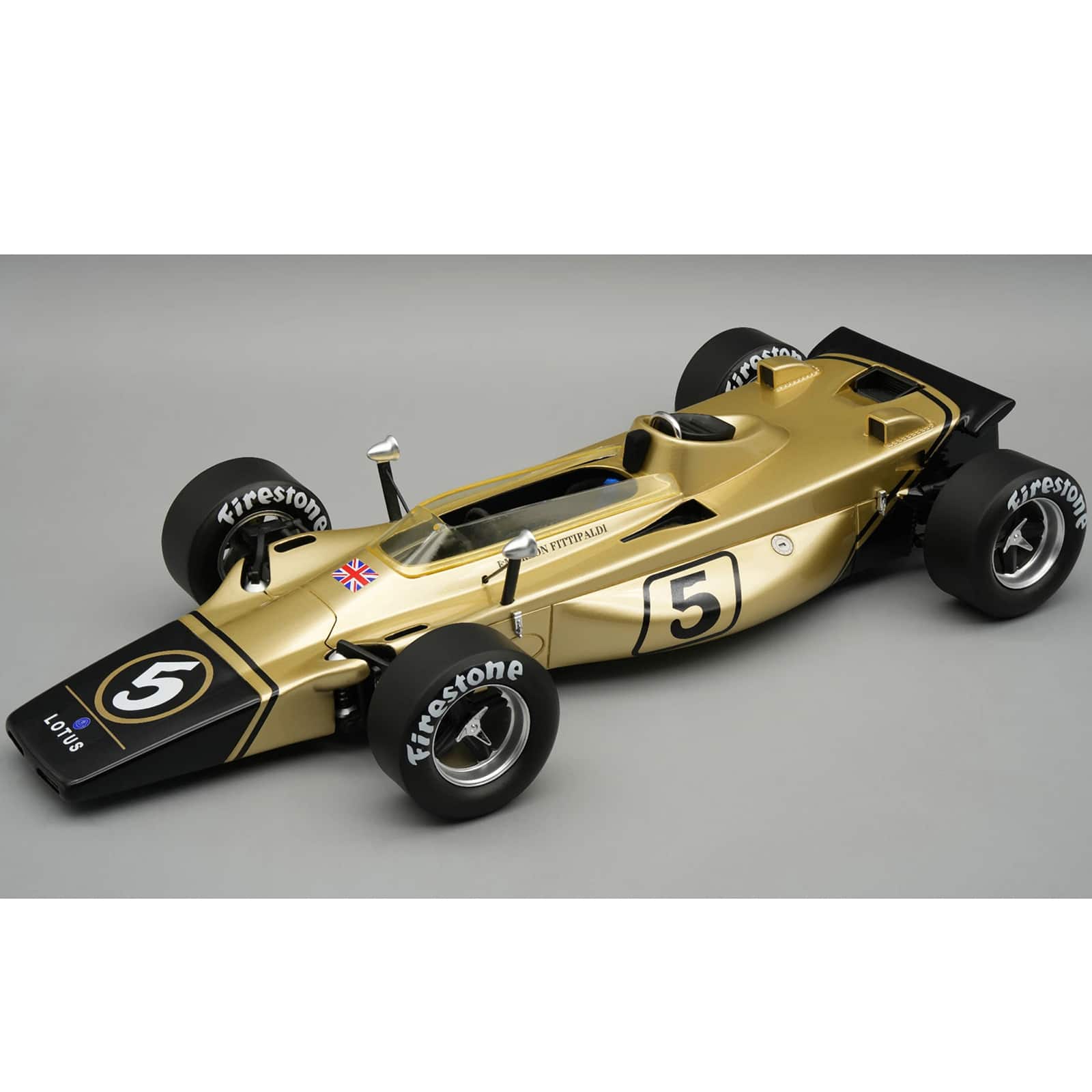 "Lotus 56B #5 Emerson Fittipaldi Formula One F1 ""Italian GP"" 1971 ""Mythos Series"" w/Display Case 1/18 Model by Tecnomodel" price history on PriceWatchPro