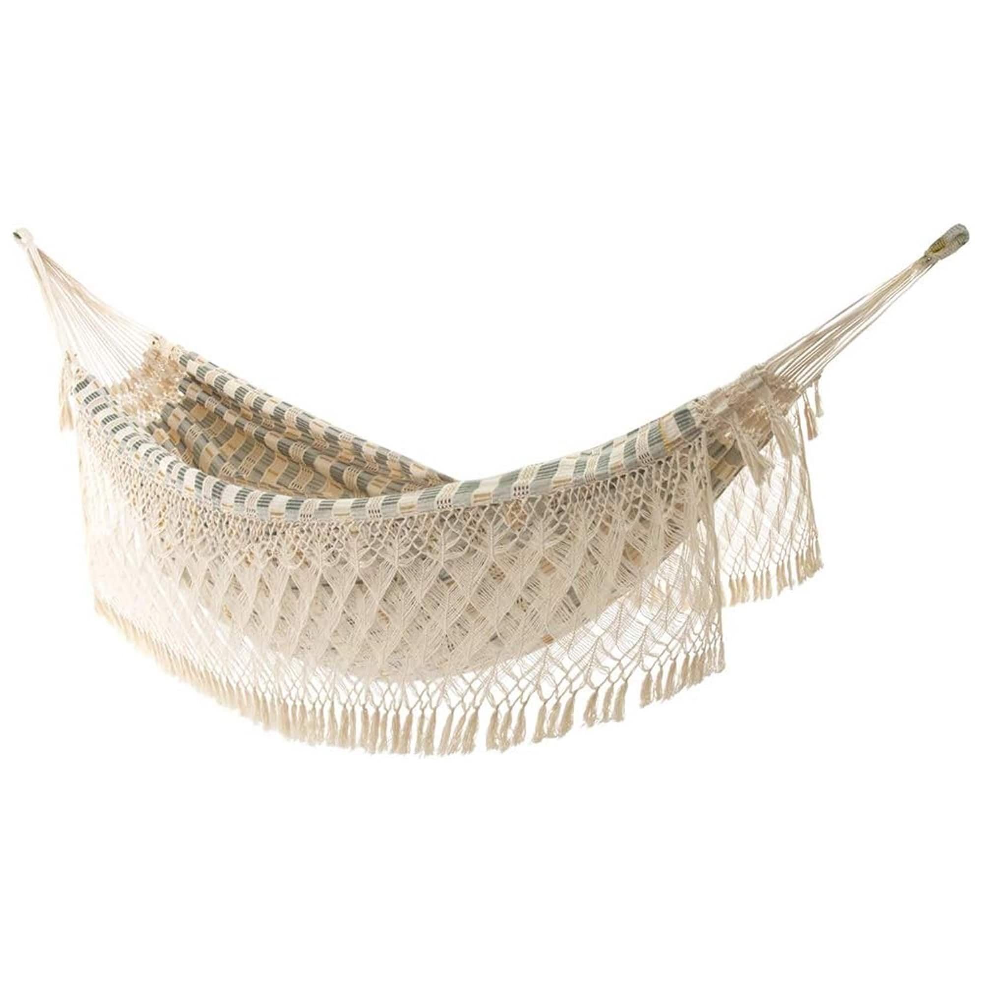 Vivere - Authentic Brazilian Cotton Hammock, Outdoor Hanging Daybed - Honey Island price history on PriceWatchPro