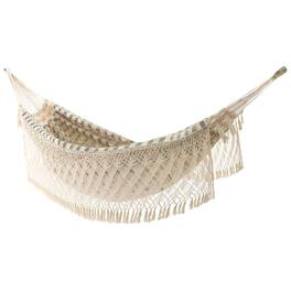 Vivere - Authentic Brazilian Cotton Hammock, Outdoor Hanging Daybed - Honey Island