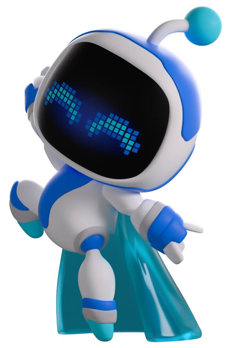 Alt View 6. Youtooz - Astro Bot 4.5" Vinyl Figure.