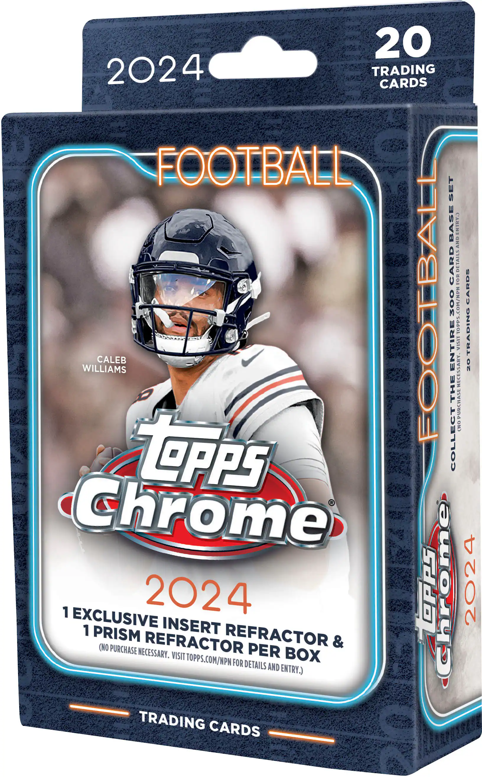 2024 Topps Chrome Football Hanger Box
