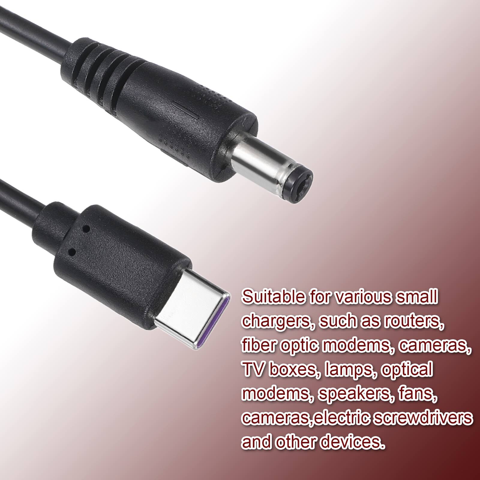 Suitable for various small chargers, such as routers, fiber optic modems, cameras, TV boxes, lamps, optical modems, speakers, fans, cameras, electric screwdrivers and other devices.