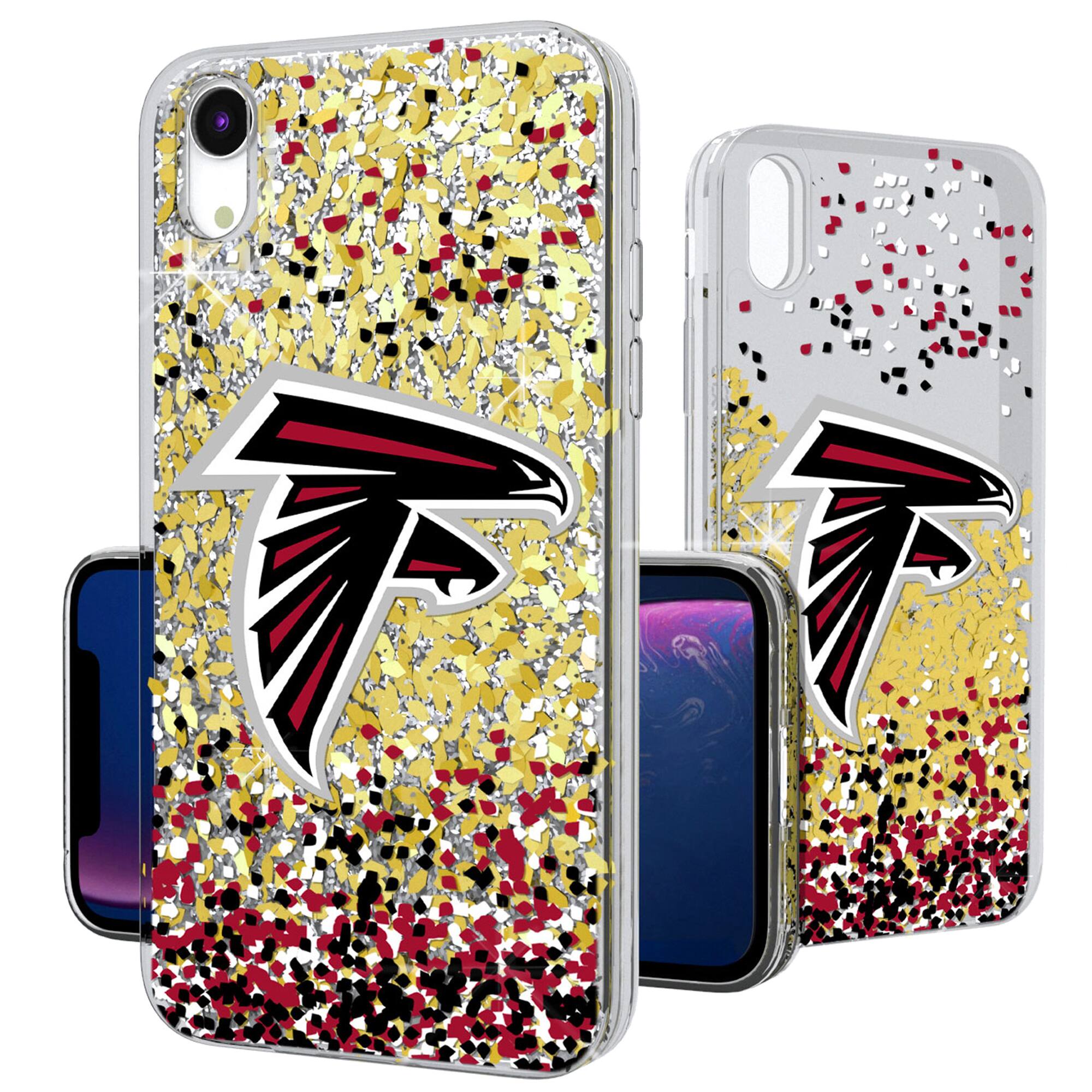 Keyscaper - NFL - Atlanta Falcons iPhone Glitter Case with Confetti Design - 15 Pro - Multicolor price history on PriceWatchPro