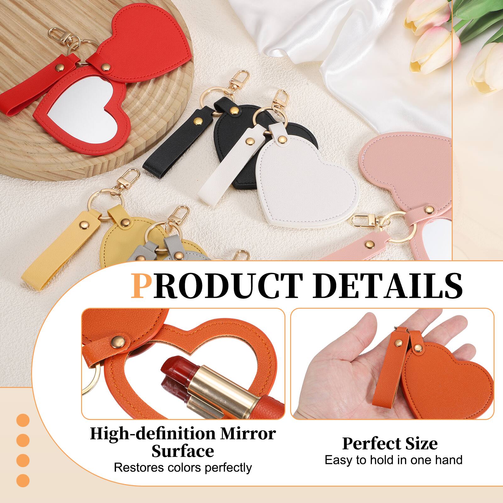 PRODUCT DETAILS

High-definition Mirror Surface
Restores colors perfectly

Perfect Size
Easy to hold in one hand