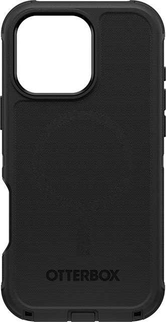 OtterBox - Defender Pro Series Case with MagSafe - iPhone 16 Pro Max - Black