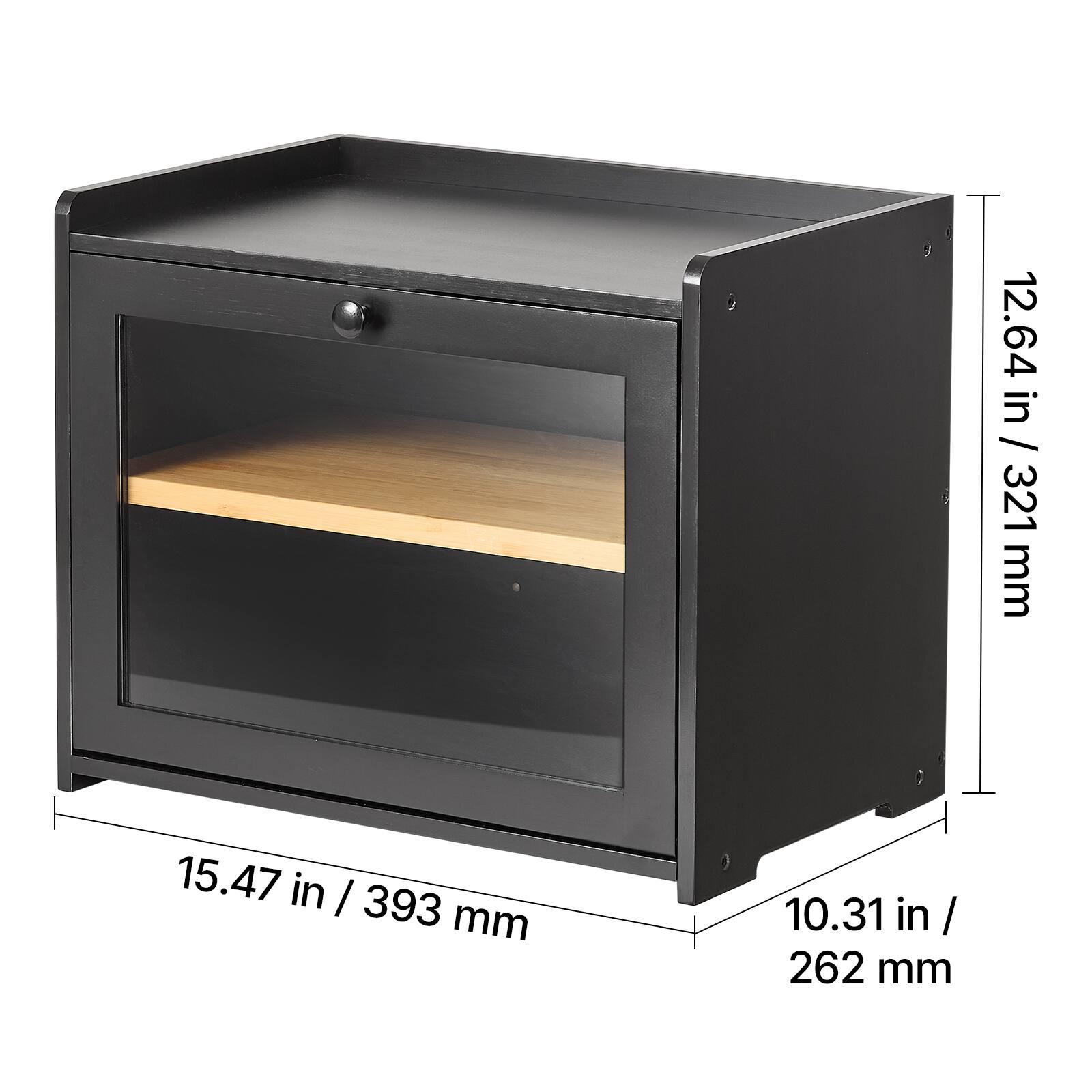 15.47 in / 393 mm  
10.31 in / 262 mm  
12.64 in / 321 mm