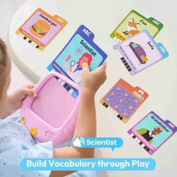 Hamburger ABC Scientist  
Fox F ABC Sofa ABC CK Scientist  
Grandfather ABC  
Build Vocabulary through Play