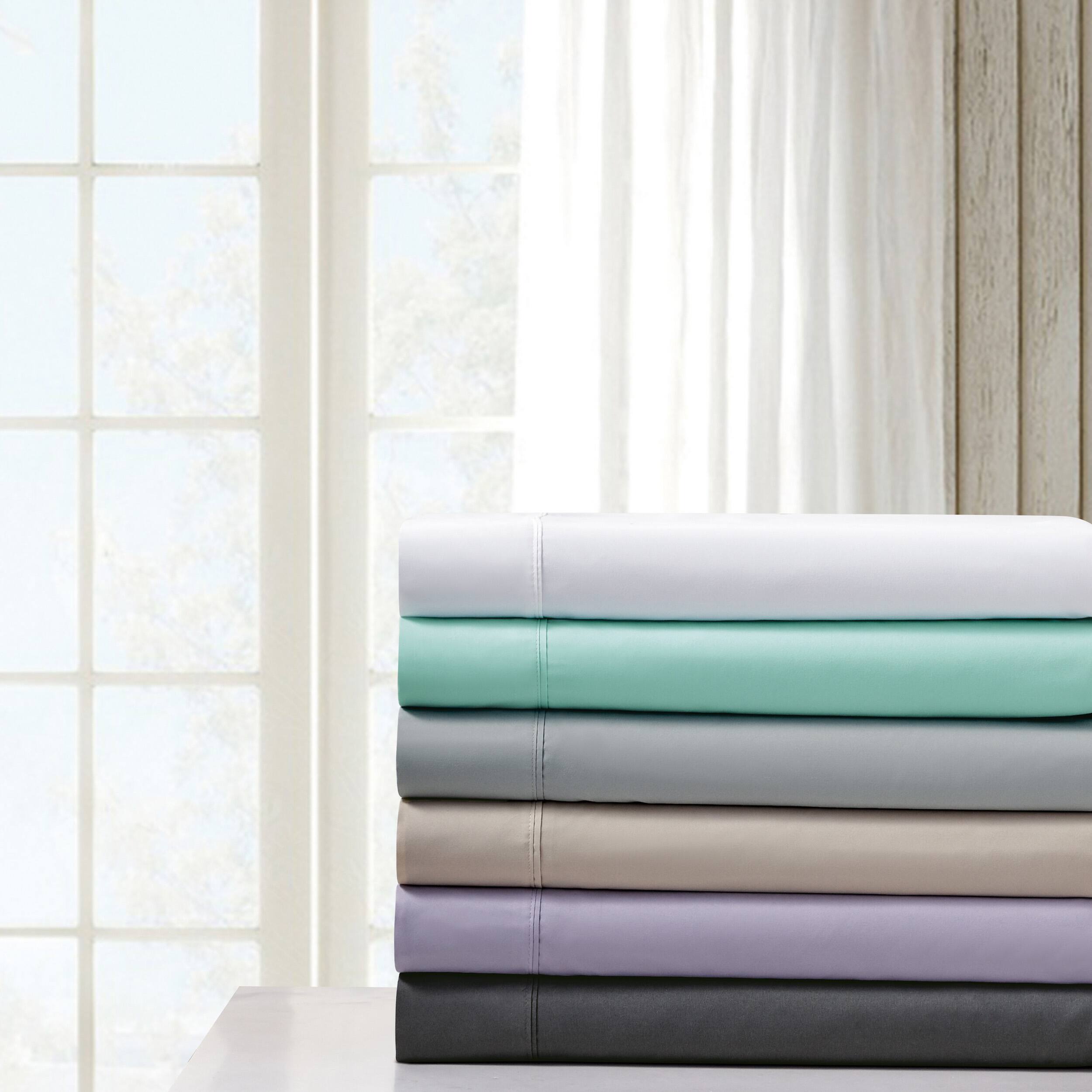 Alt View 1. Kathy Ireland - Kathy Ireland Cool Max 6 Piece Ultra Soft Sheet Set - White.