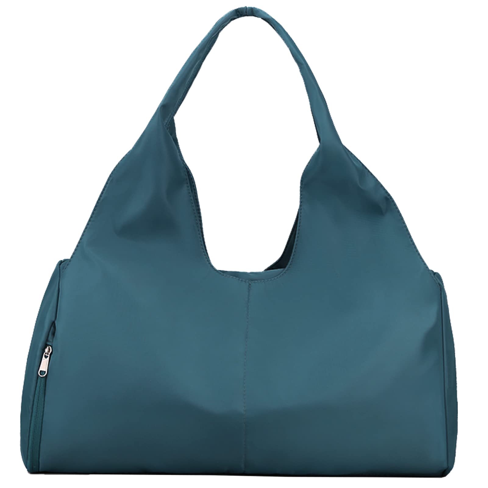 Alt View 1. Paradigms Interiors - Yoga Gym Bag For Women With Shoes Compartment Wet Dry Storage Pockets Lightweight Duffel Navy - Pink.