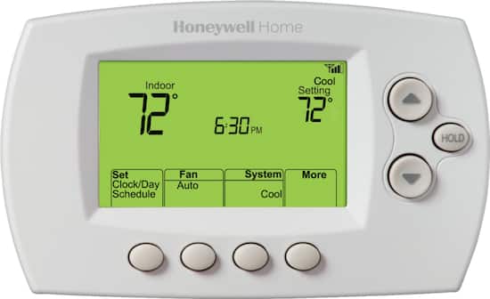 Honeywell Home 7 Day Programmable Thermostat With Wi Fi Capability White Rth6580wf Best Buy