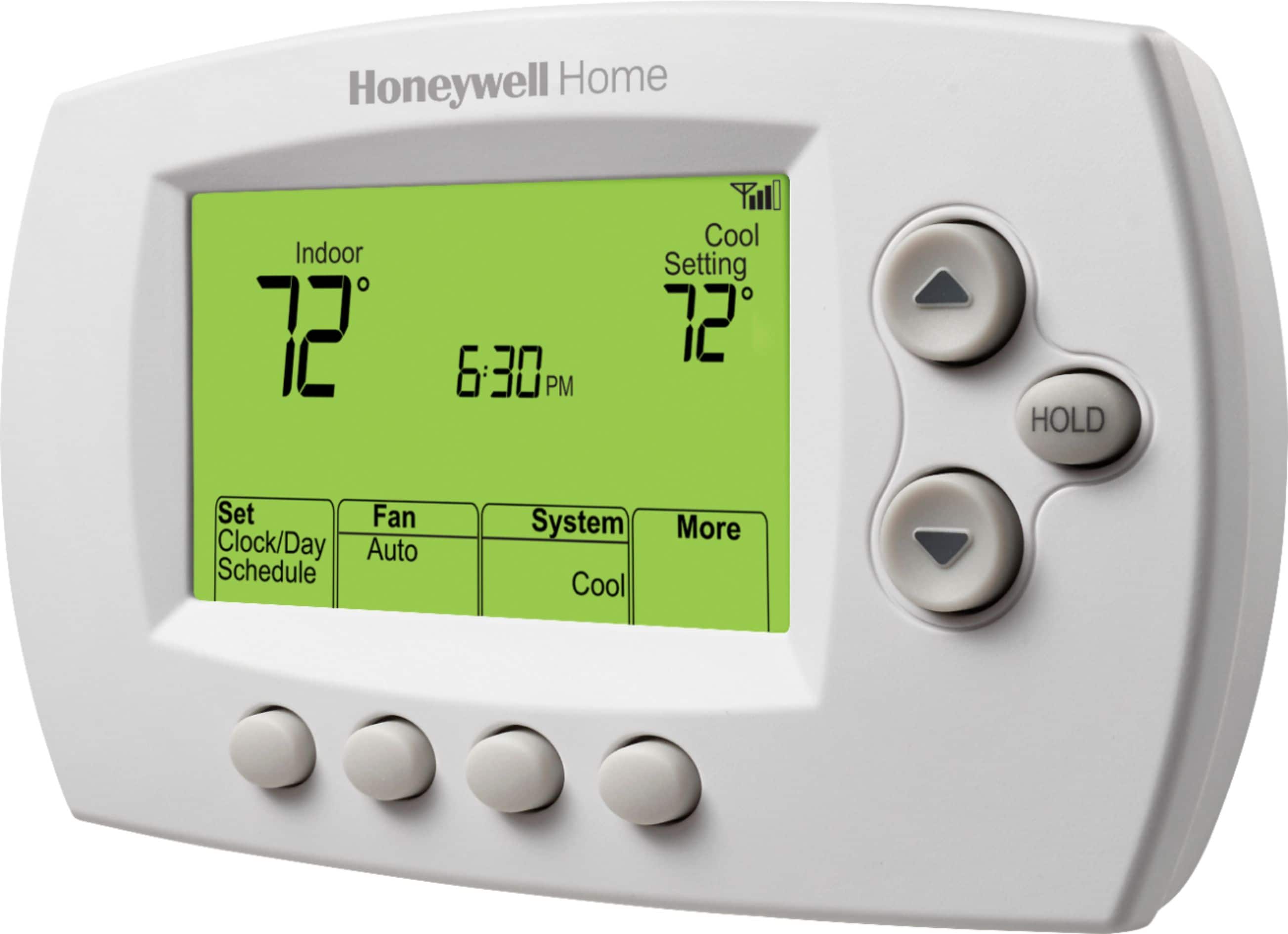 Alt View 11. Honeywell Home - 7-Day Programmable Thermostat with Wi-Fi Capability - White.