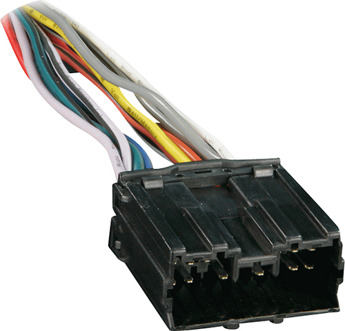 Angle View: Metra - Turbo Wire 20-Pin Wire Harness for Select Jaguar and Land Rover Vehicles - Black