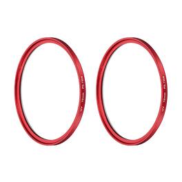 Unique Bargains - 72mm Ultra Slim Lens Filter 2pcs, Multi Coating Aluminum Circular Screw-in Protection for Photography