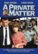 Front Standard. A Private Matter [DVD] [1992].