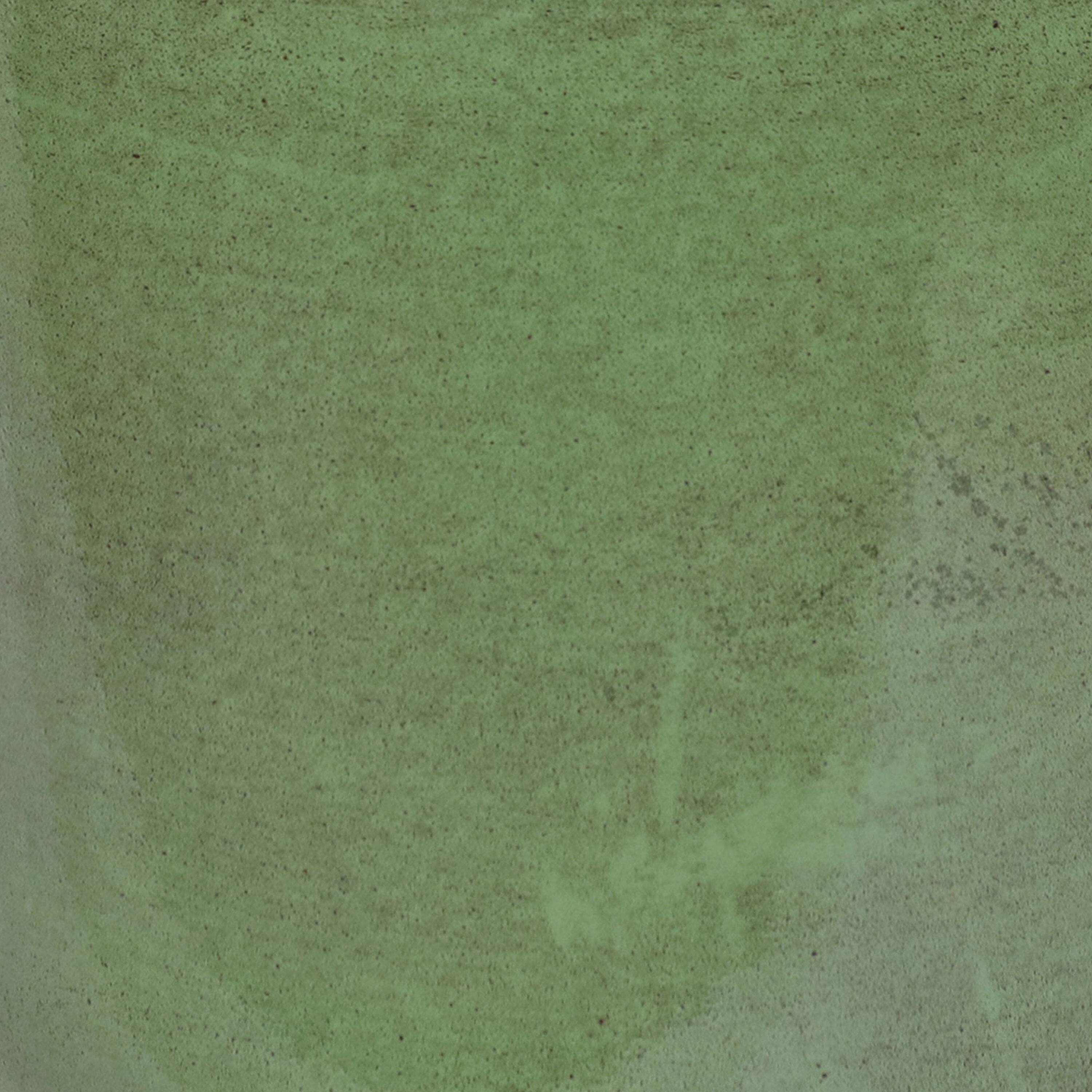 Alt View 4. Sunnydaze - Vivian Metal Planter - 11 in - Set of 2 - Jade Glaze.