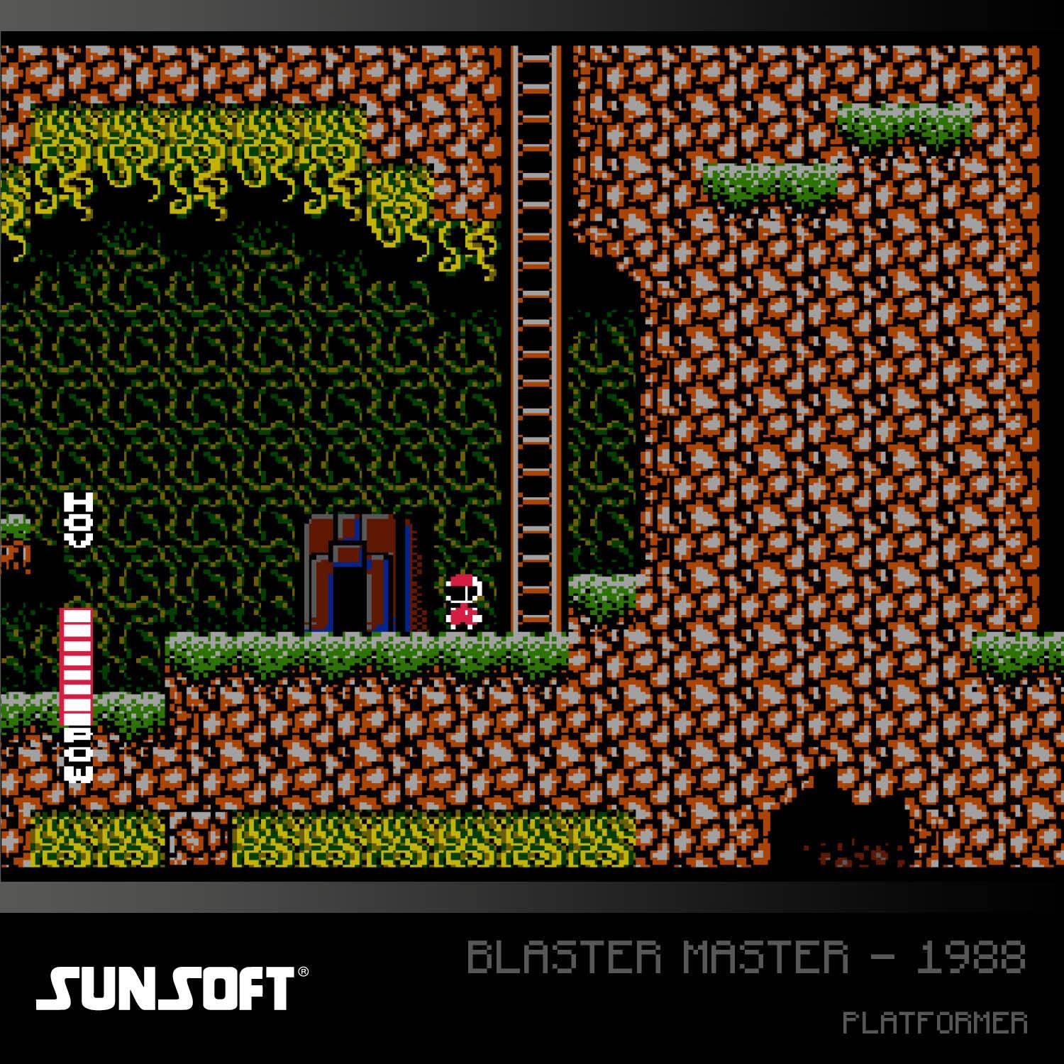 HOV 003 SUNSOFT BLASTER MASTER - 1988 - 1988 PLATFORMER