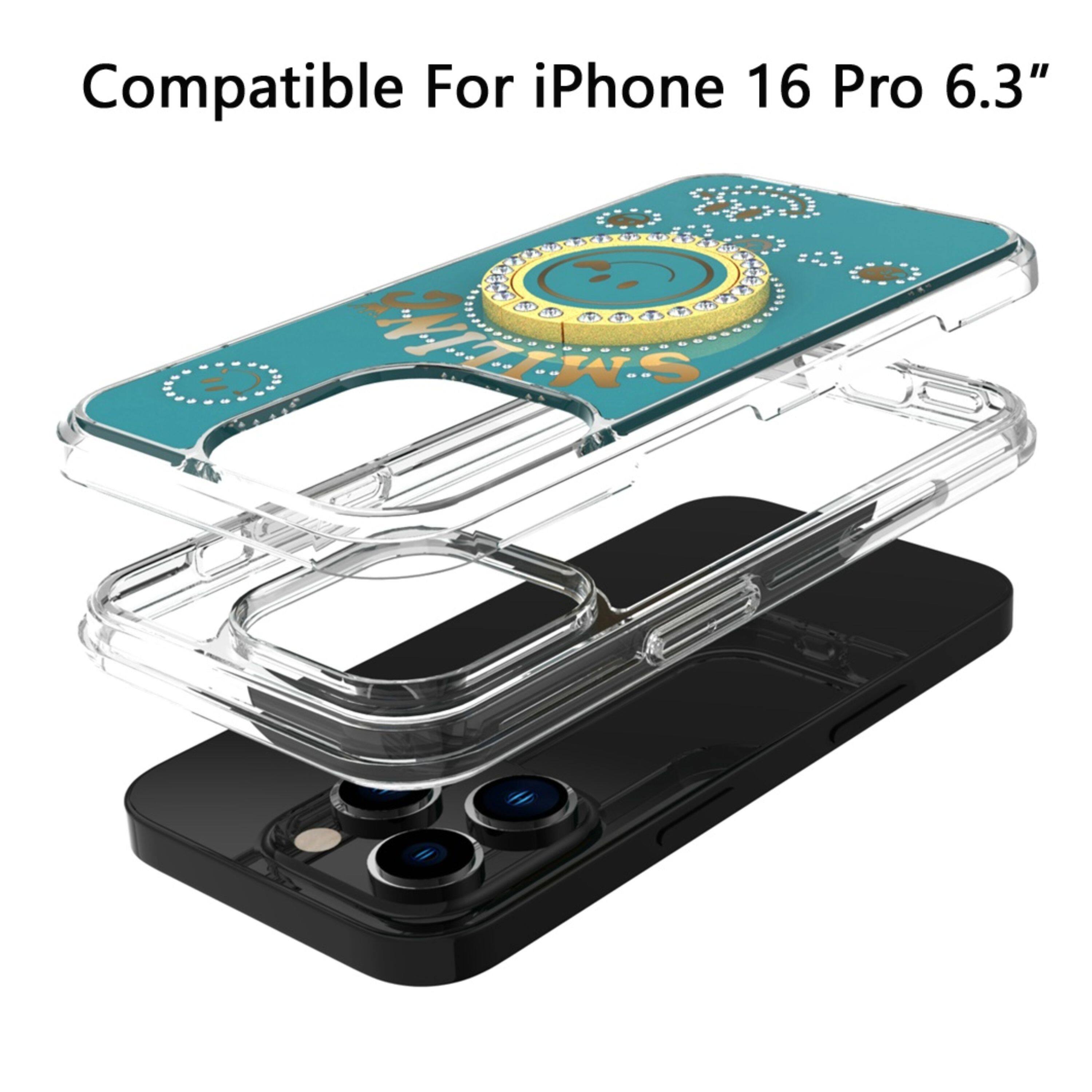 Compatible For iPhone 16 Pro 6.3"