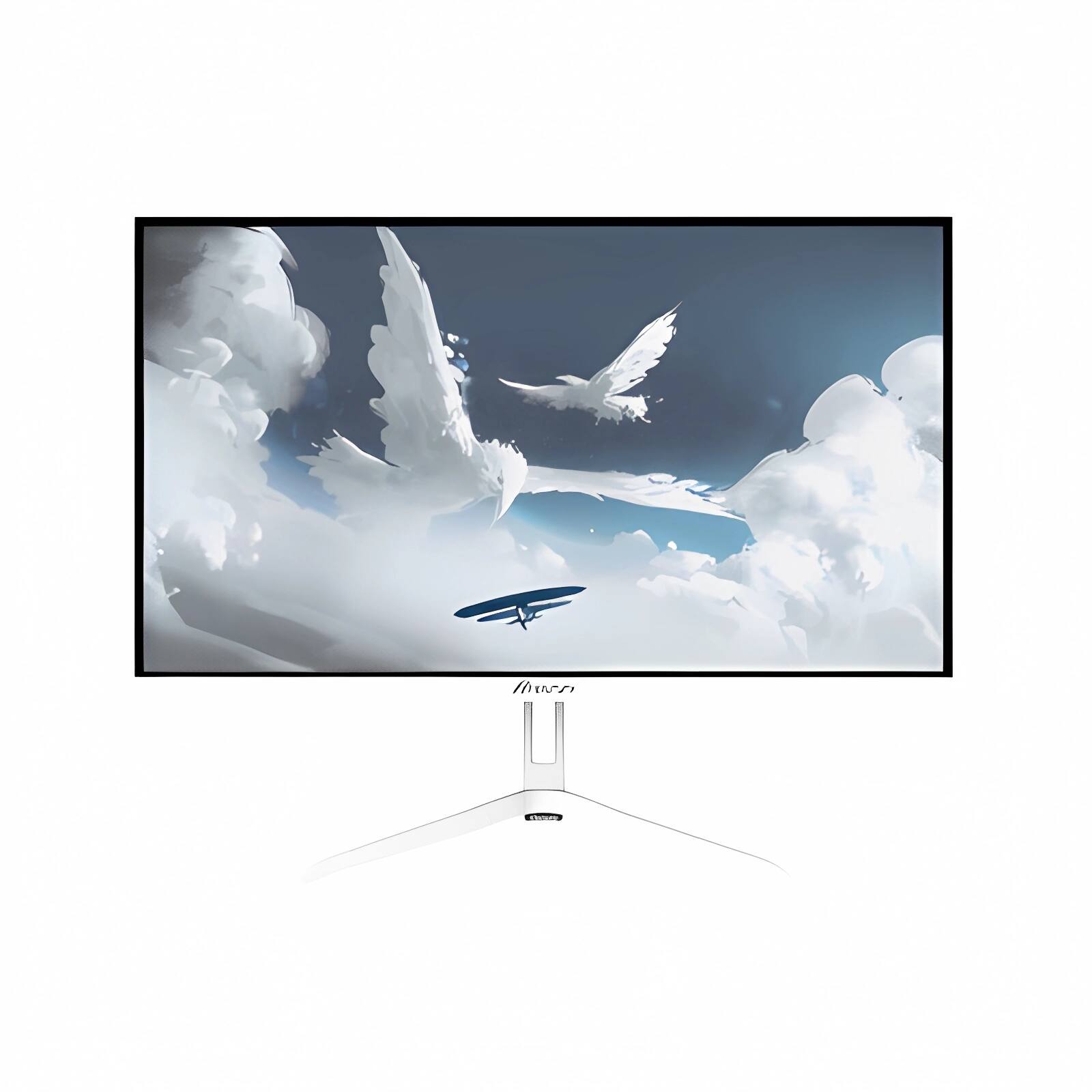 Alt View 2. Arozzi - Arozzi – Nova 24" IPS Full HD 200Hz Gaming Monitor – White - White.