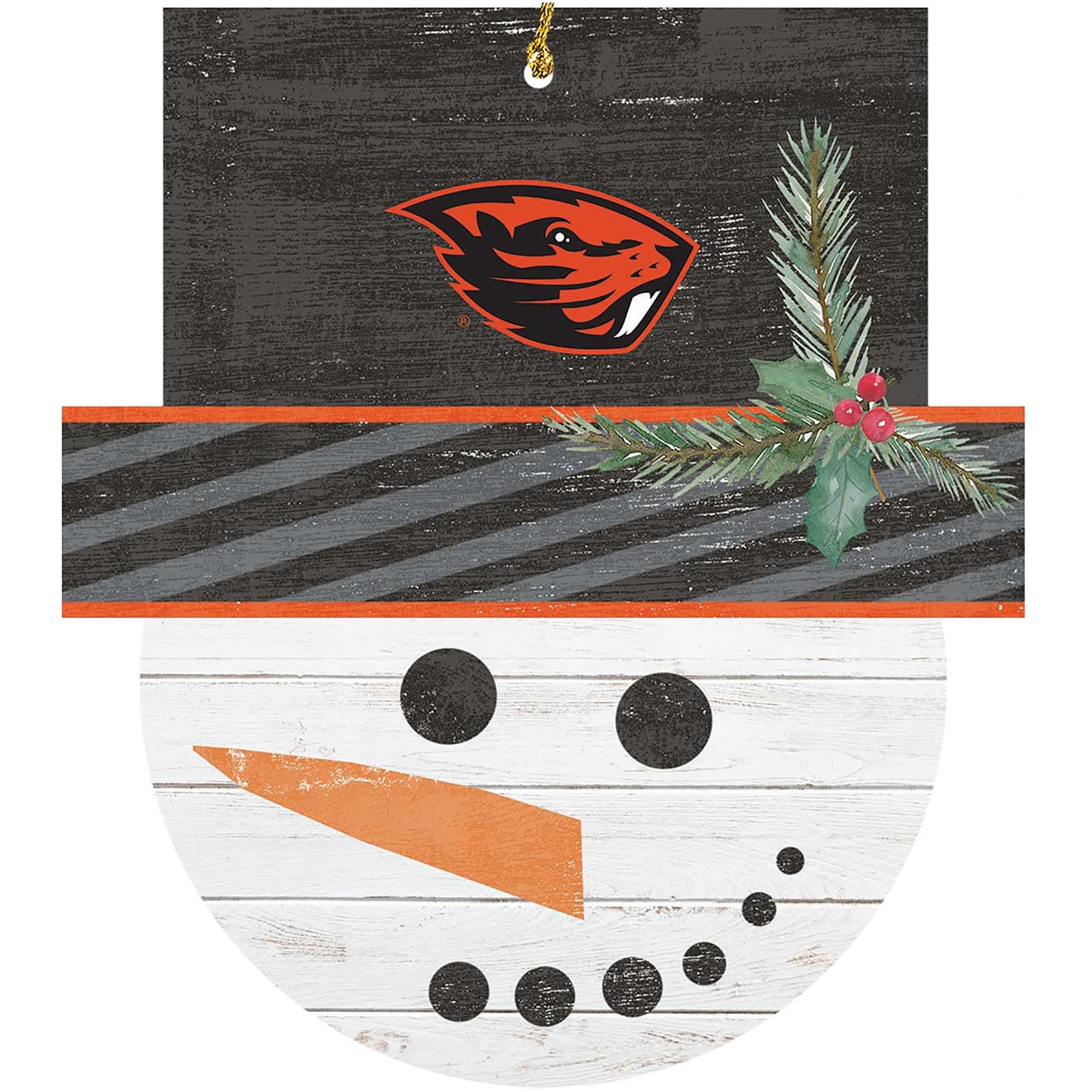Alt View 3. Jardine - Oregon State Beavers Ornament Bundle - White.