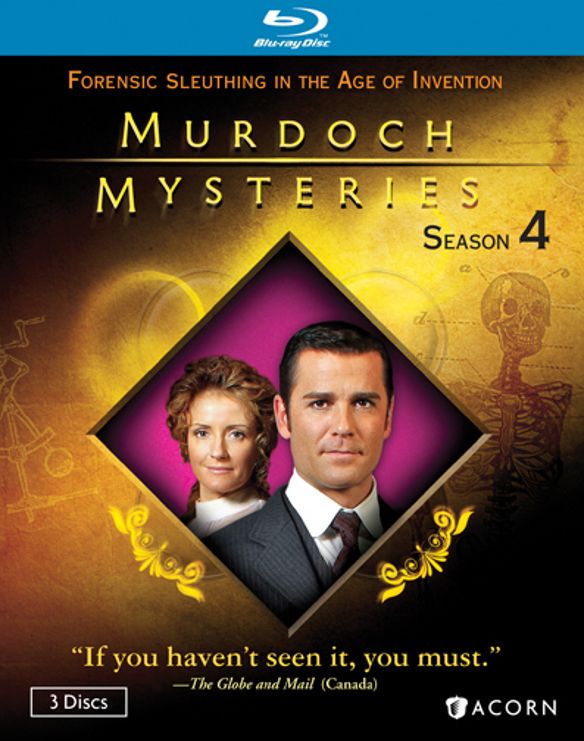  Murdoch Mysteries: Season 4 [3 Discs] [Blu-ray]