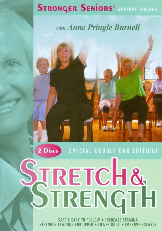 Best Buy: Stronger Seniors: Stretch & Strength [2 Discs] [DVD] [2012]