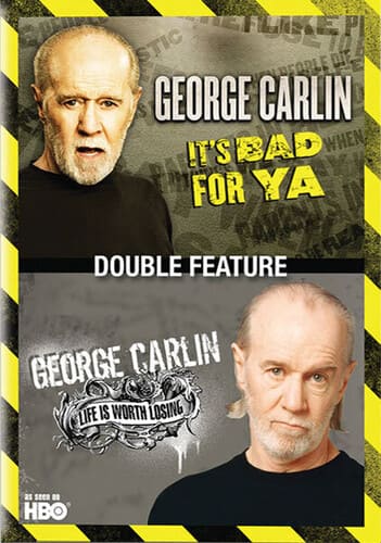 George Carlin - George Carlin: It's Bad for Ya / George Carlin: Life Is Worth Losing  - DVD